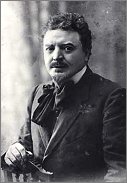Sophus Claussen fotograferet af René Boivin 1911