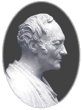 H.W. Bissens buste af J.L. Heiberg